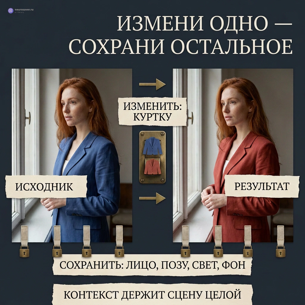 Контекстное редактирование изображений: как AI меняет картинку по инструкции